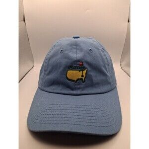 Masters Golf Hat Cap Augusta National American Needle Strapback Light Blue